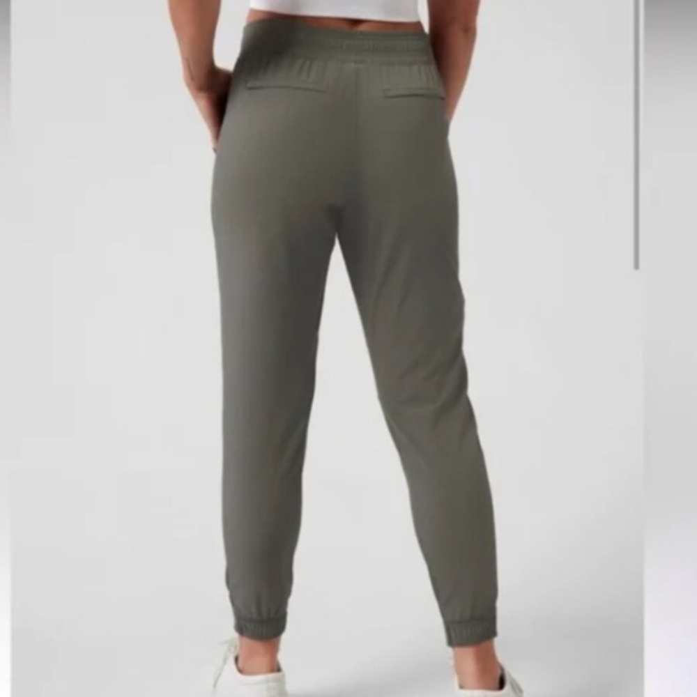 Athleta Plus size 14 The Brooklyn Jogger Pants in Dark Green - Picture 4 of 11
